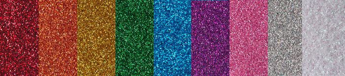 Prismatic Rainbow Set - 9 glitters - $33_00 _ Artistic Adornment ___ - Fundaluri pentru coperte