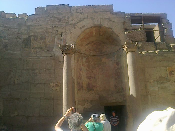 CAPELA COPTICA IN LUXOR - egipt2015