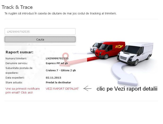 Track  & Trace. Pasu 2 - 2 TARIFE EXPEDIERE