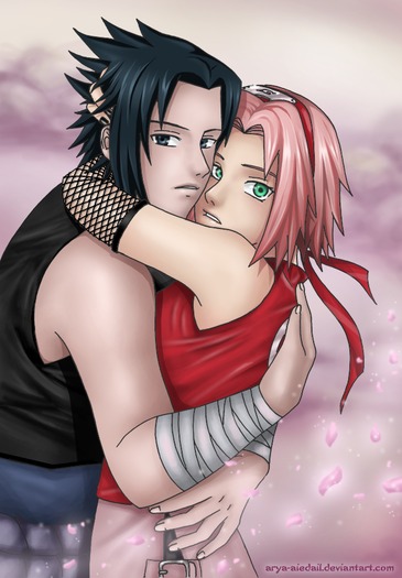 Sasuke_and_Sakura_by_Arya_Aiedail[1] - naruto