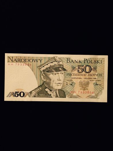 50 zloti, Polonia -4 lei