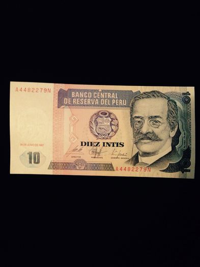10 inti, Peru - 8 lei - Monede de vanzare
