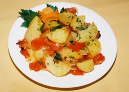 Cartofi Taranesti - 12 poze cu vedete diferite(tu alegi) - restaurant Aqua - meniu mancaruri