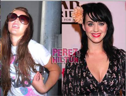 katy-miley-cyrus - katy perry and miley