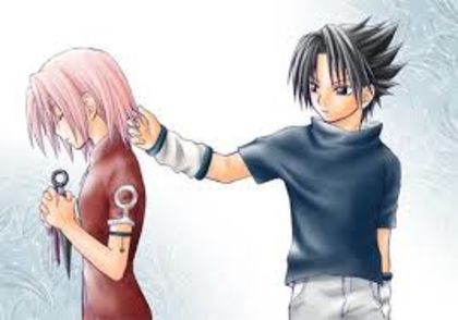 Sakura cu Sasuke Uchiha - Poze cu Sakura si Sasuke