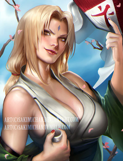 Tsunade - Poze cu Personaje din Naruto