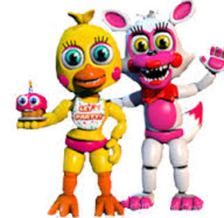 Adventure Chica and Adventure Mangle