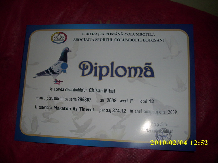 diploma; prima mea diploma :P
