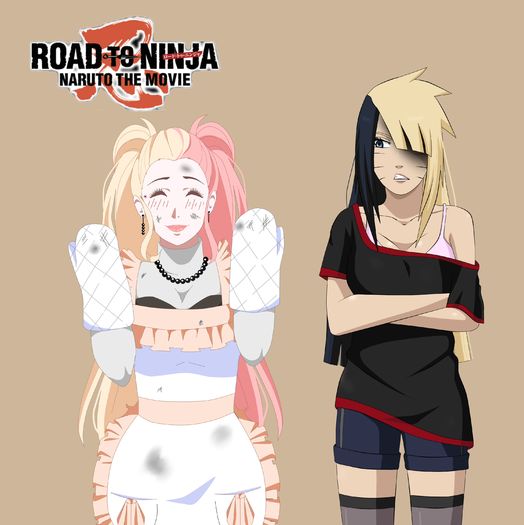 road too ninja collab-Hakymene Rose - MAIN-Byncu Uzumaki