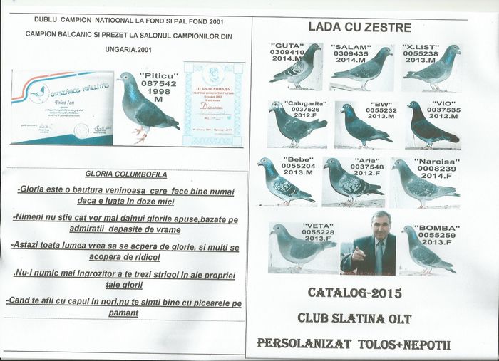 COPERATA  tolos - C 2015 CATALOG CLUB