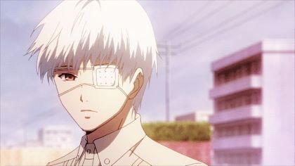 Kaneki Ken; Anime: Tokyo Ghoul
