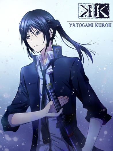Yatogami Kuroh; Anime: K Project // Own wtfx3~
