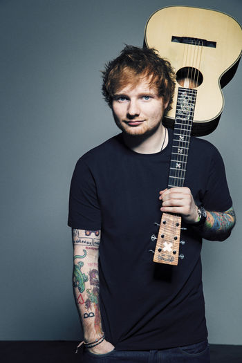 1,73 m: Ed Sheeran