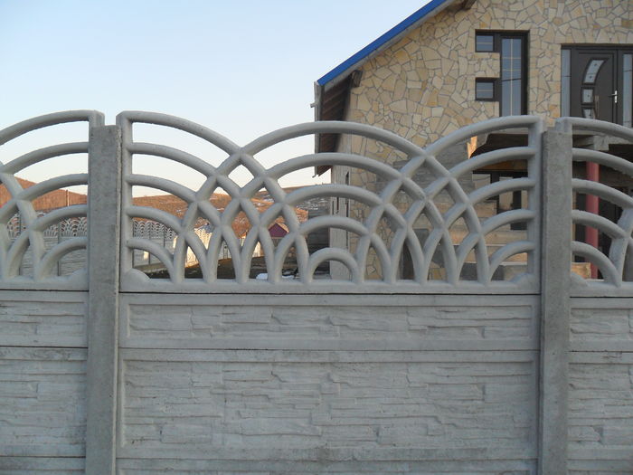 model gard cu vedere - poze garduri beton