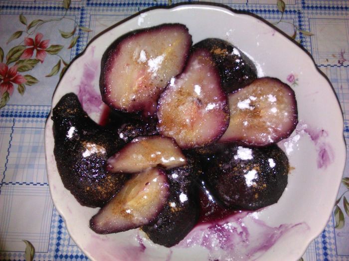 IMG_20151231_190441 - Pere coapte sau fierte in vin rosu