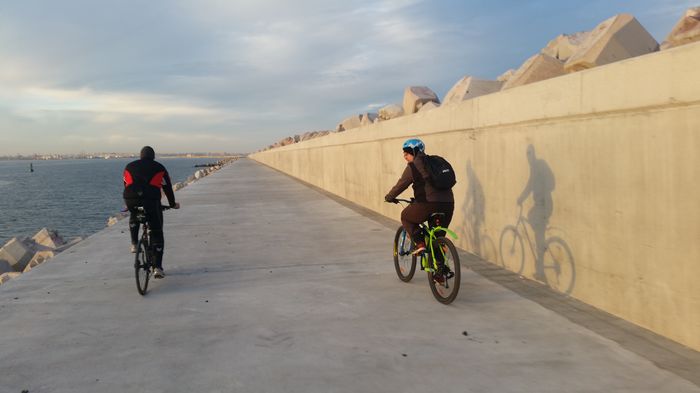 20160111_162248 - Constanta pe DIG cu bicicleta 11 ian 2016