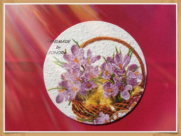 magnet frigider crocusi