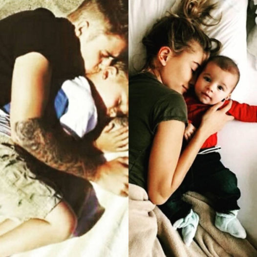 tumblr_o0j4ec1s7w1tudps4o1_500 - justin and hailey