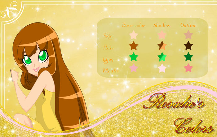 Rosalie's palette[nu luati fara permisiune] - D-LoliRock OC