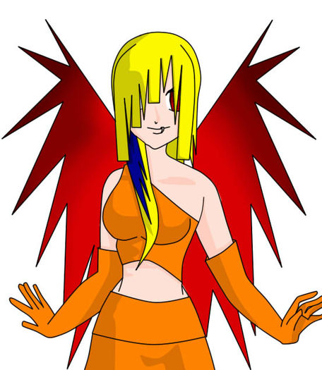 Zora as Cursed Angel - I-Zora