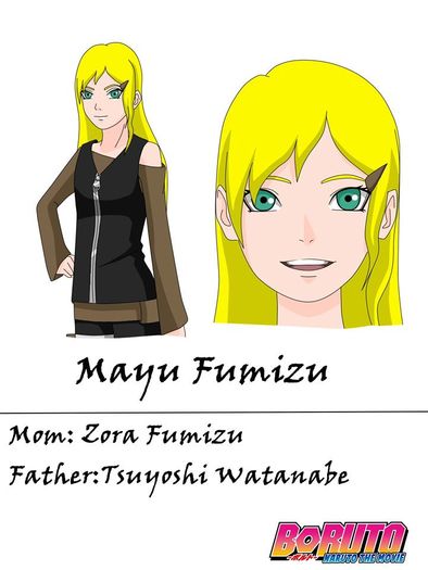 mayu boruto- 14 years old