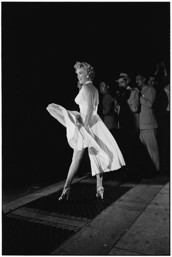 Elliott Erwitt 1954; Marilyn Monroe-New York, 1954
