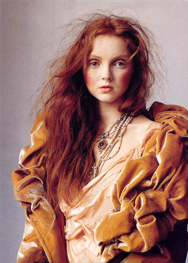 Irving Penn; Lily Cole
