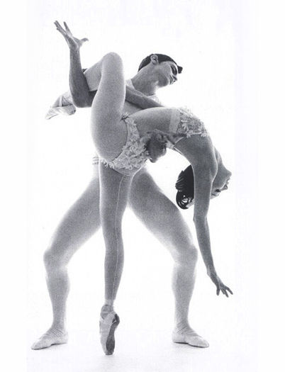 Bert Stern 1991; Edward Villella si Allegra Kent in "Balanchine%u2019s Bugaku"-1991

