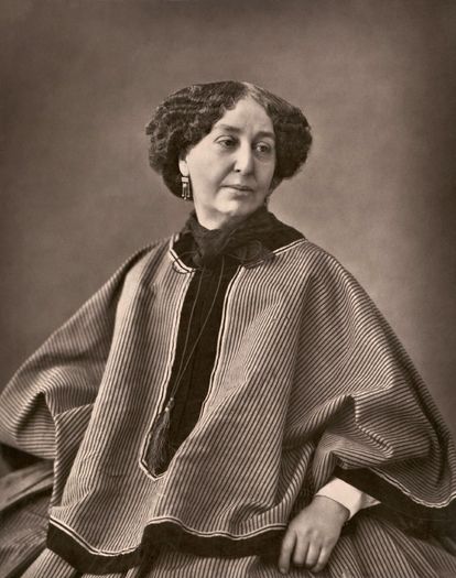 Felix Nadar 1864; George Sand 1864
