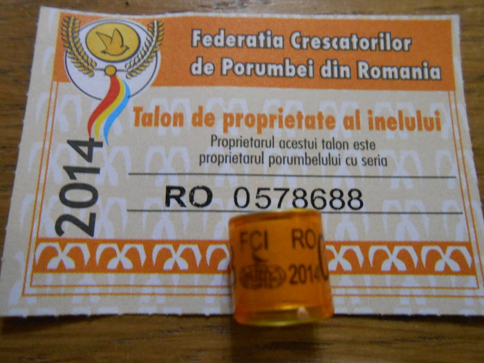 RO FCI  2014  1  buc