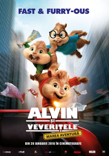 Alvin and the Chipmunks: The Road Chip (2015) - Filme in curand