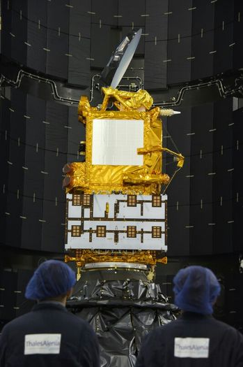 Satelitul Jason-3; Pregatirea pentru lansare.
