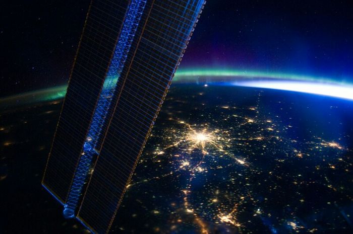 Moscova in noapte - NASA