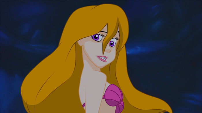 Daphne certandu-se cu sora ei - C-Daphne- Little Mermaid