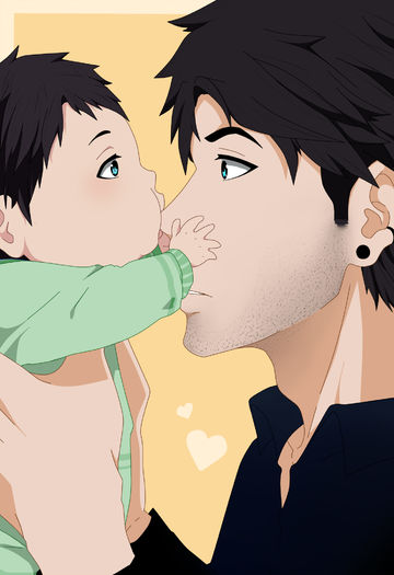 Kari and Ryuu :3 ♥ Father and his son ♥♥♥ - 02 - Mifune Kari