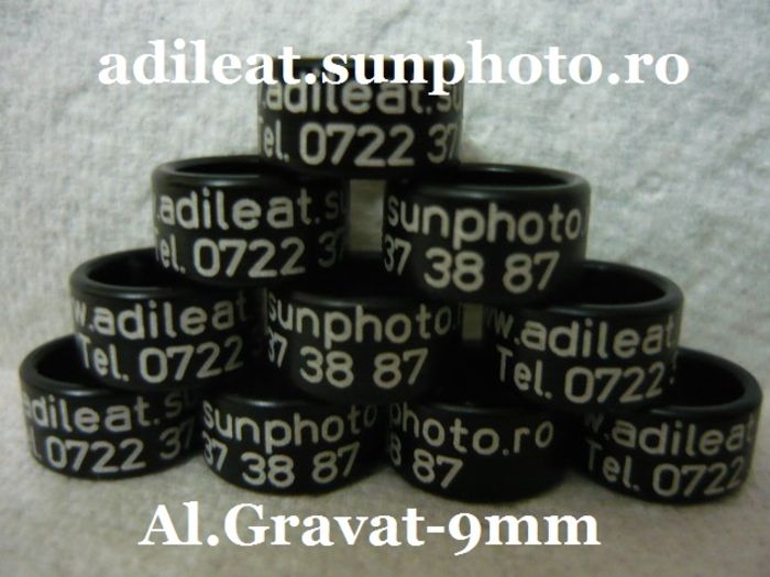 www.adileat.sunphoto.ro - Inele Plastic si Aluminiu Gravat