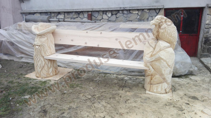 banca din lemn sculptata pentru gradina (17)