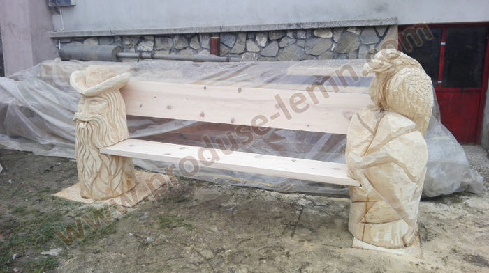 banca din lemn sculptata pentru gradina (24)