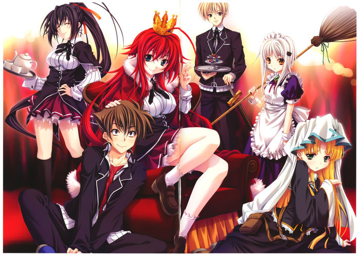 - high school dxd -; season 2 : high school dxd new
