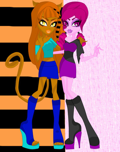 Alisa Tiger and Inna Dracula