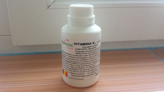 Vitamina K3 - 5 Medicamente si Vaccinuri