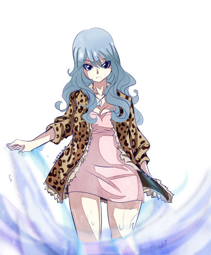 am facut un redraw dupa desenu lu mashima cu regina mea