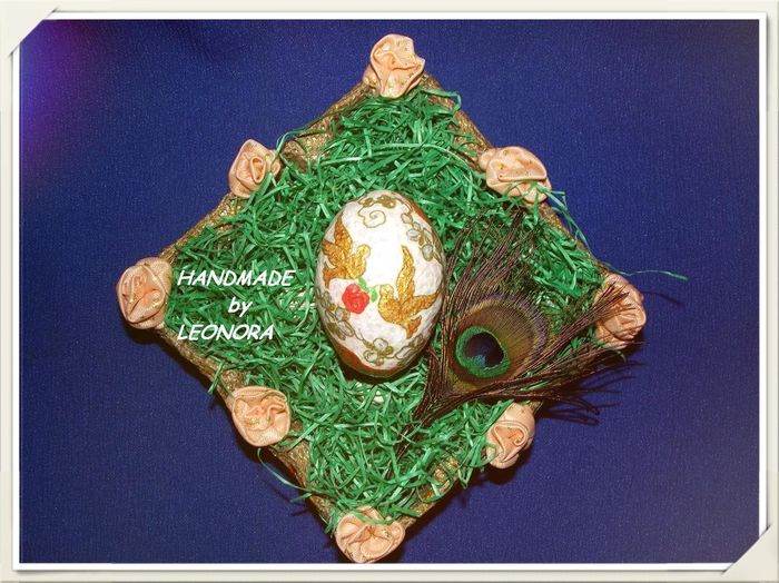 decoratiune 2. - reciclare hartie-decoratiuni handmade de Pasti