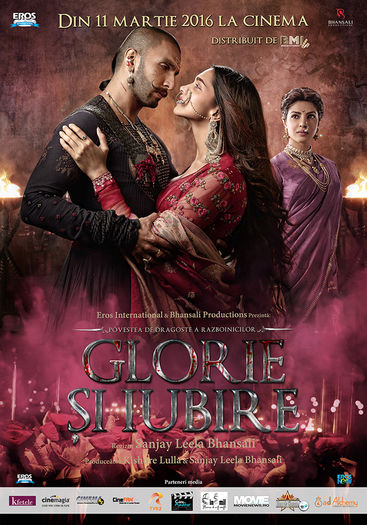 din 11 mar,  Bajirao Mastani (2015) - Filme in curand