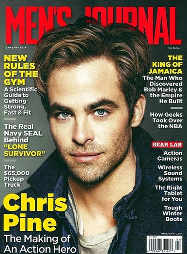 1,83 m: Chris Pine