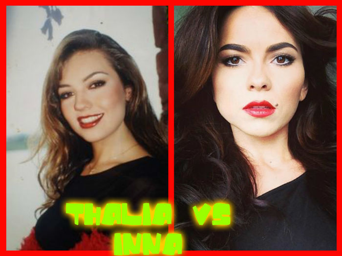 pizap.com14584841937731 - THALIA VS INNA COMPARATZIE INTRE ELE CARE E MAI FRUMOASA SEXY SI BUNA