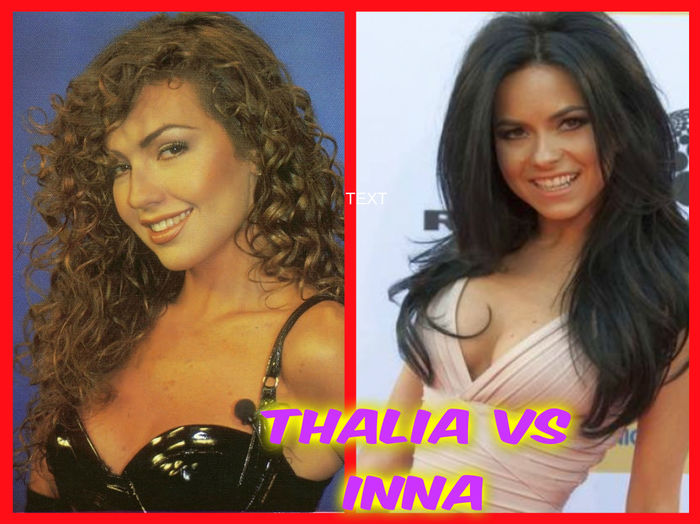 pizap.com14584842823031 - THALIA VS INNA COMPARATZIE INTRE ELE CARE E MAI FRUMOASA SEXY SI BUNA