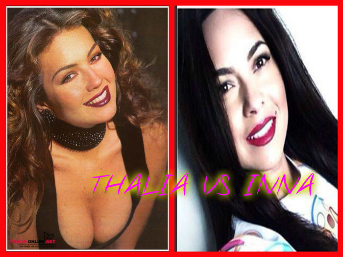 pizap.com14584863617841 - THALIA VS INNA COMPARATZIE INTRE ELE CARE E MAI FRUMOASA SEXY SI BUNA