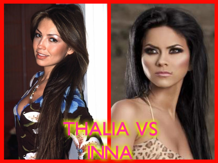 pizap.com14584891862881 - THALIA VS INNA COMPARATZIE INTRE ELE CARE E MAI FRUMOASA SEXY SI BUNA