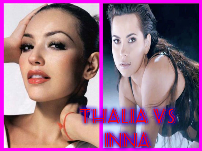 pizap.com14584899072411 - THALIA VS INNA COMPARATZIE INTRE ELE CARE E MAI FRUMOASA SEXY SI BUNA